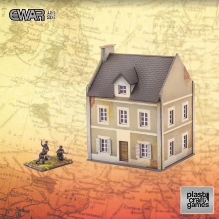 Plast Craft Games: EWAR 15-20mm: European House 