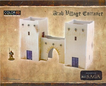 Plast Craft Games: SAGA COLORED: Arab Village Entrance 