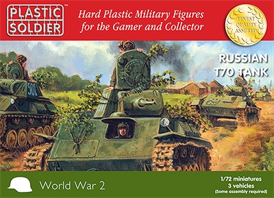 Plastic Soldier Company: 1/72 Russian: T70 Tank 