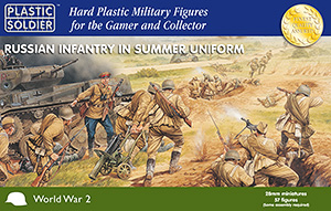Plastic Soldier Company: 28mm Russian: Infantry In Summer Uniforms 
