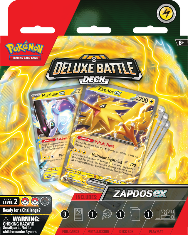 Pokemon: Deluxe Battle Deck: Zapdos EX 