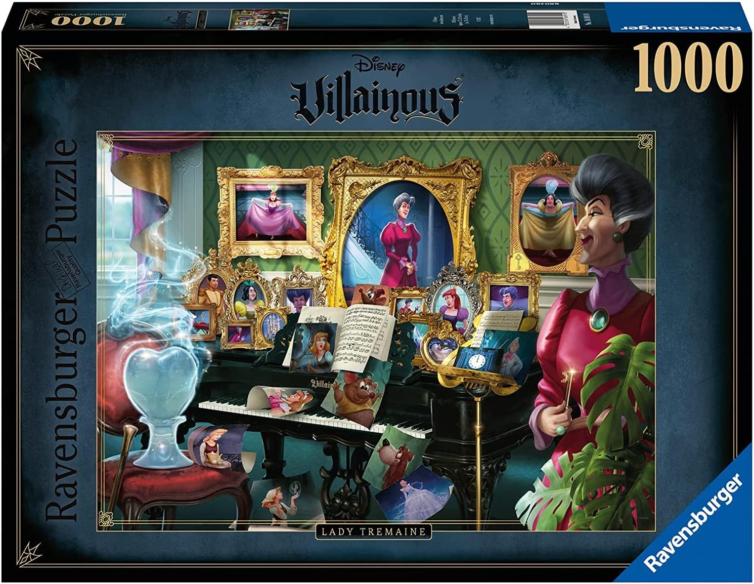 Ravensburger Puzzles (1000): Disney Villainous: Lady Tremaine 