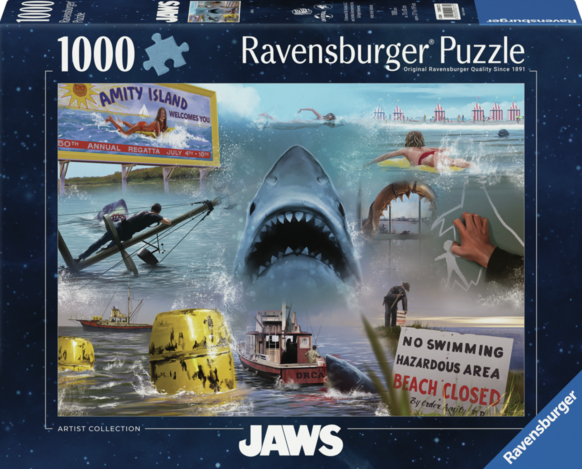 Ravensburger Puzzles (1000): Jaws 