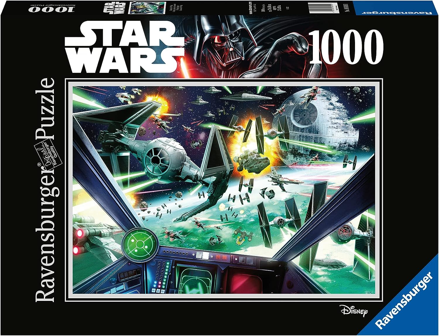 Ravensburger Puzzles (1000): Star Wars: X-Wing Cockpit 
