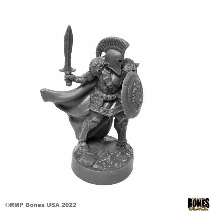 Reaper Bones Black: Jaxon, Greek Warrior Hero 