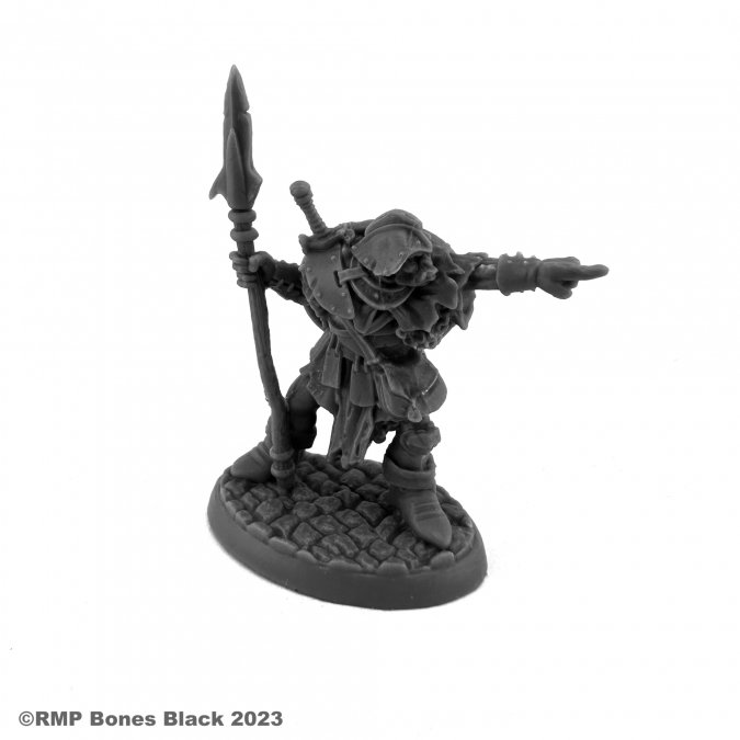 Reaper Bones Black: Orc Leader (Pointing) 