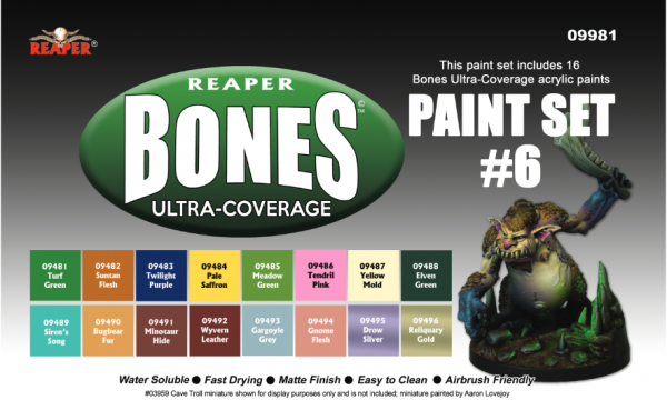 Reaper MSP Bones: Ultra-Coverage Set #6 