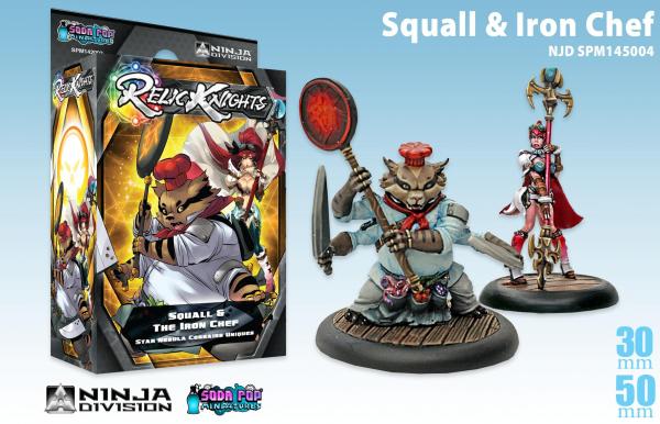 Relic Knights Star Nebula Corsairs: Squall & the Iron Chef (SALE) 