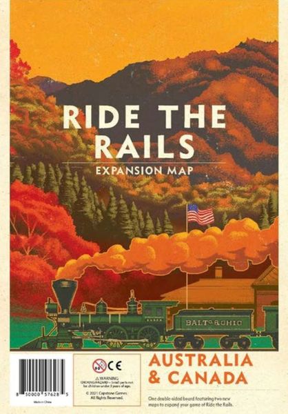 Ride the Rails: Australia & Canada Map Expansion  