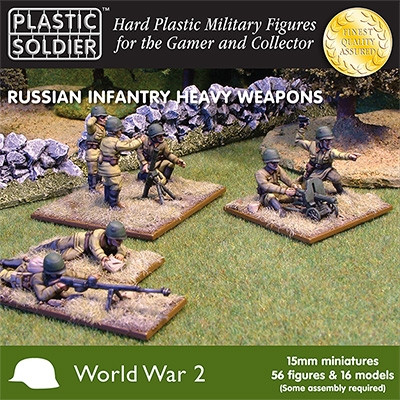 Plastic Soldier Company: 15mm Russian: Infantry Heavy Weapons 