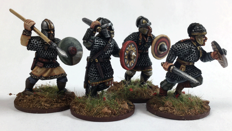 SAGA: Aetius & Arthur: Saxons- Gedrihts (Hearthguard) 
