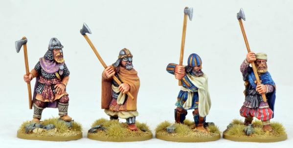 SAGA: Byzantines: Varangian Guard with Axes (Hearthguard for SHVA01) 