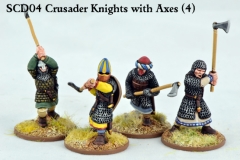 SAGA: The Crescent & The Cross: Crusader Knights with Double Handed Axes 
