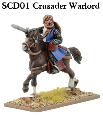 SAGA: The Crescent & The Cross: Crusader Mounted Warlord 