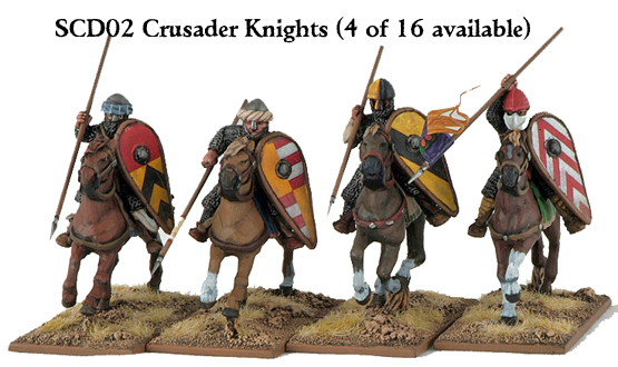 SAGA: The Crescent & The Cross: Mounted Crusader Knights (Hearthguard) 