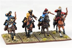 SAGA: The Crescent & The Cross: Mounted Ghulams with Bows (Hearthguards) 