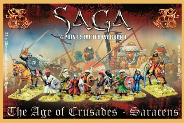 SAGA Age Of Crusades: Saracen- Starter 4 Point Starter Warband 