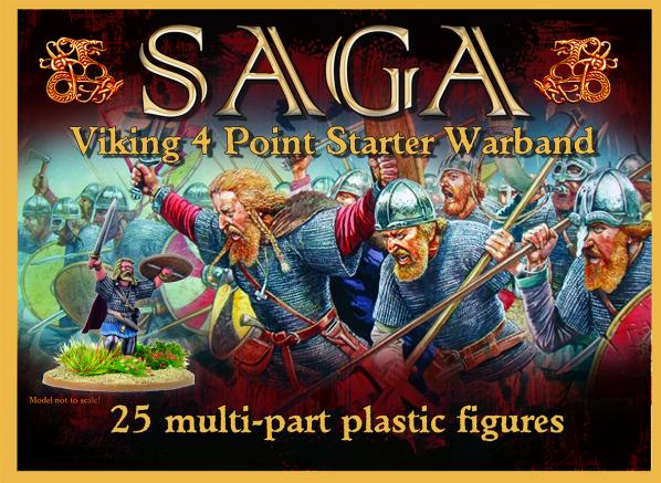 SAGA: Viking: 4 Point Warband Starter 