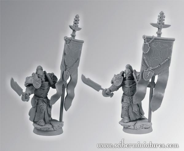 Scibor Monstrous Miniatures: SF Roman Legionary Standard 
