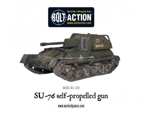 Bolt Action: Soviet: SU-76M Self Propelled Gun 
