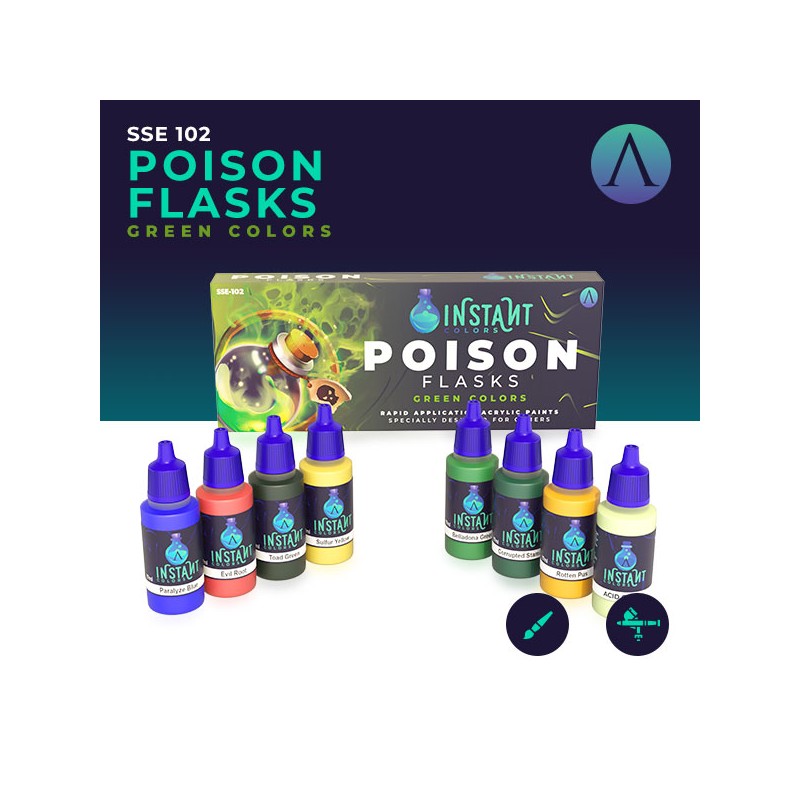 Scale 75: Instant Colors: Poison Flasks 