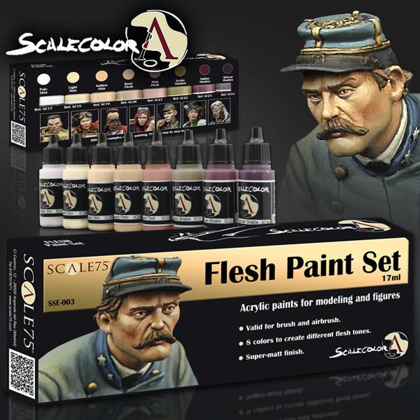 Scalecolor: FLESH PAINT SET 