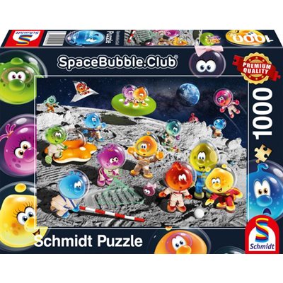 Schmidt Spiele Puzzles (1000): On the Moon (DAMAGED) 