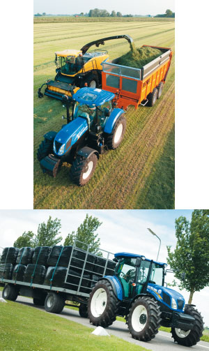 Schmidt Spiele Puzzles: New Holland Tractors 