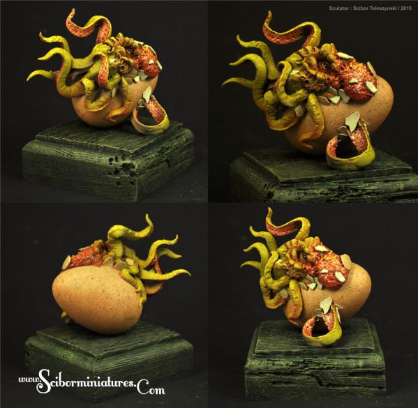Scibor Monstrous Miniatures: Cthulhu Egg 