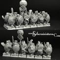 Scibor Monstrous Miniatures: Dwarves Swordsmen 