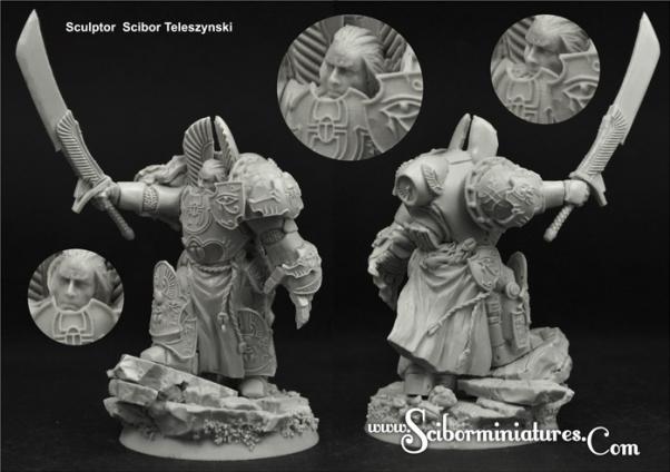 Scibor Monstrous Miniatures: Egyptian SF Horus Guard #1 