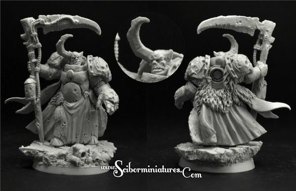 Scibor Monstrous Miniatures: SF Rotten Lord #3 