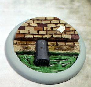 Secret Weapon Miniatures: Sewer Works: 50mm #01 Round Lip 