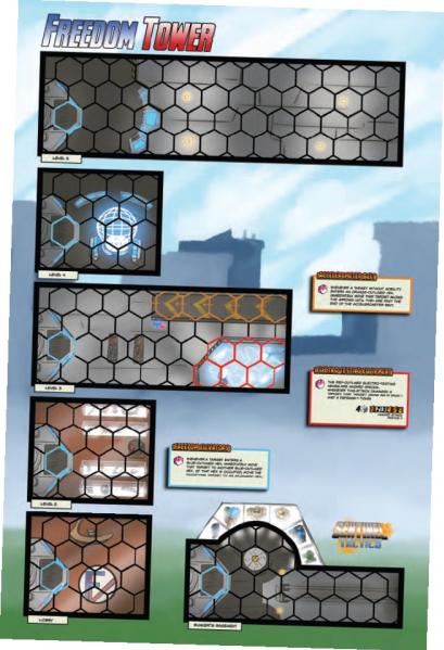 Sentinel Tactics: Freedom Tower Playmat (SALE) 