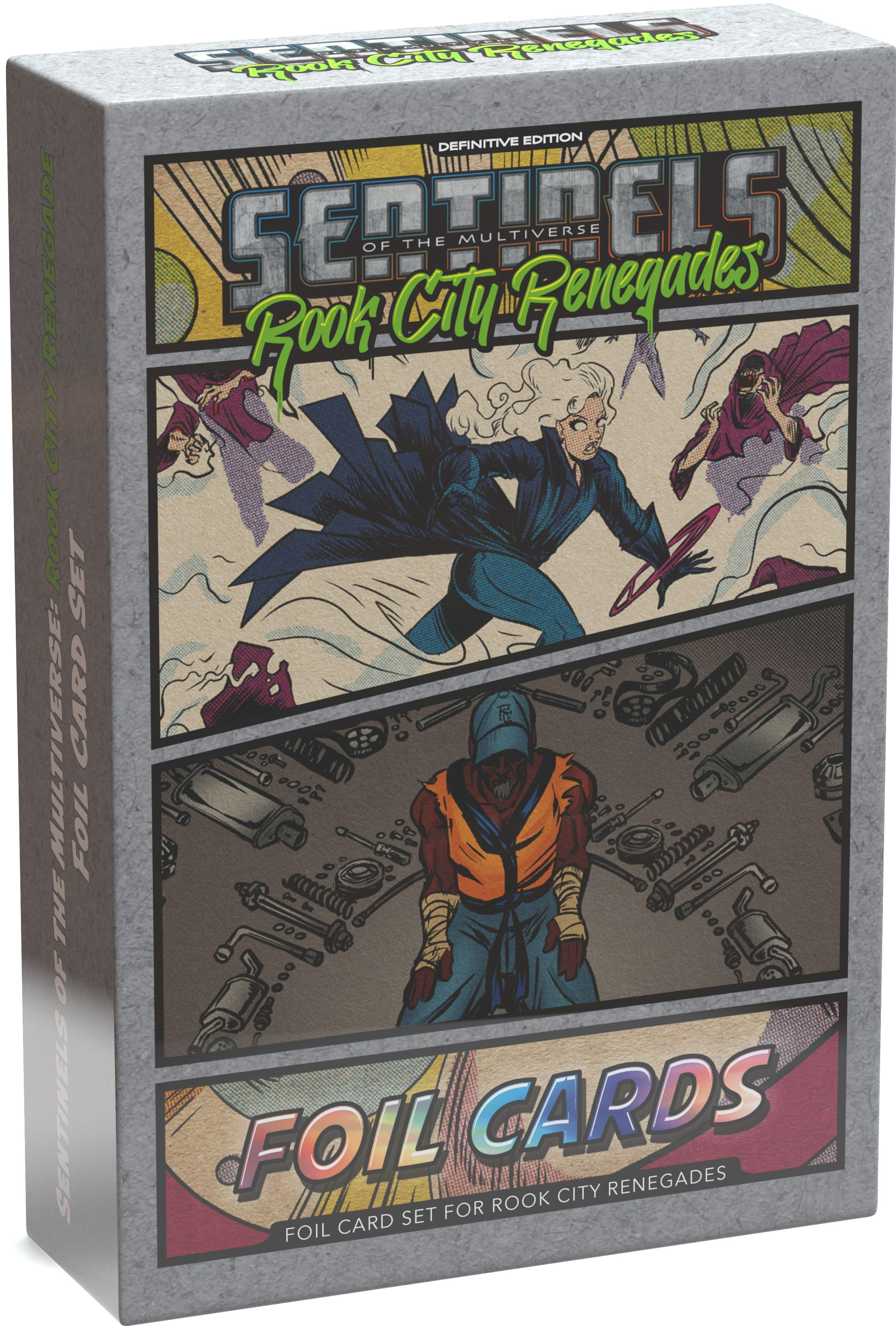Sentinels of the Multiverse: Definitive Edition: Rook City Renegades (Foil Cards) 