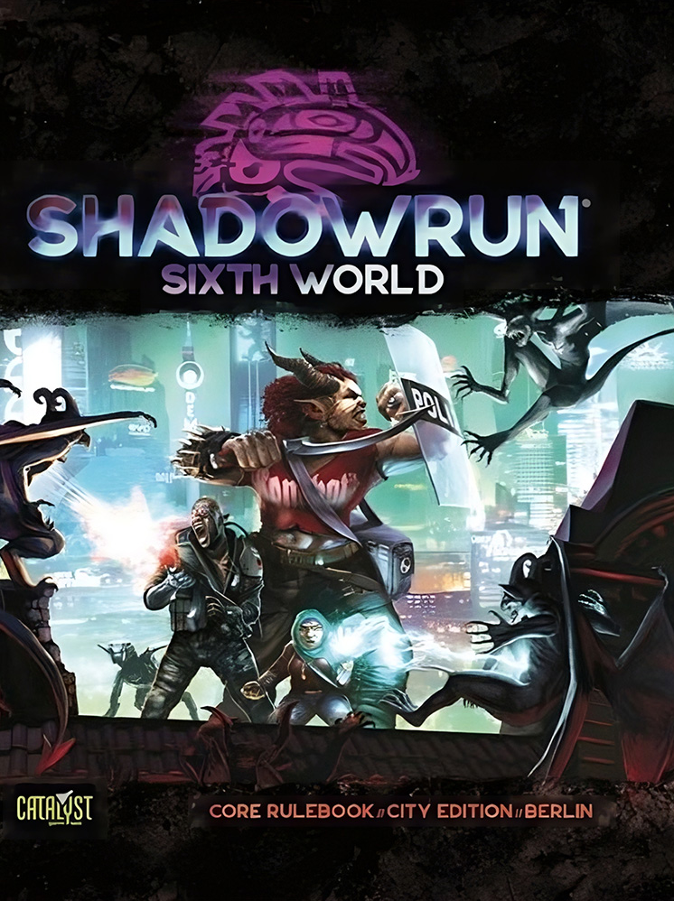 Shadowrun 6th Edition: Core Rulerbook: City Edition: Berlin 