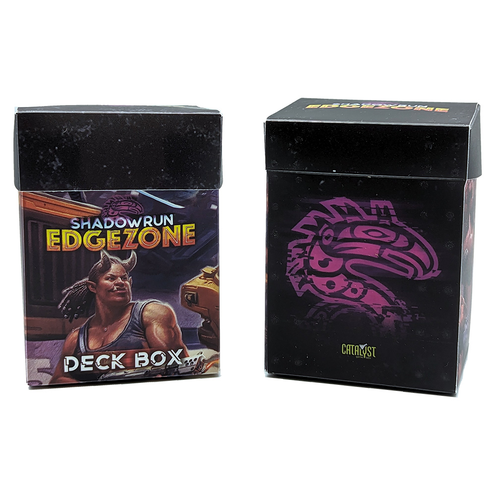 Shadowrun: Edge Zone: Deck Box (2 Pack) 