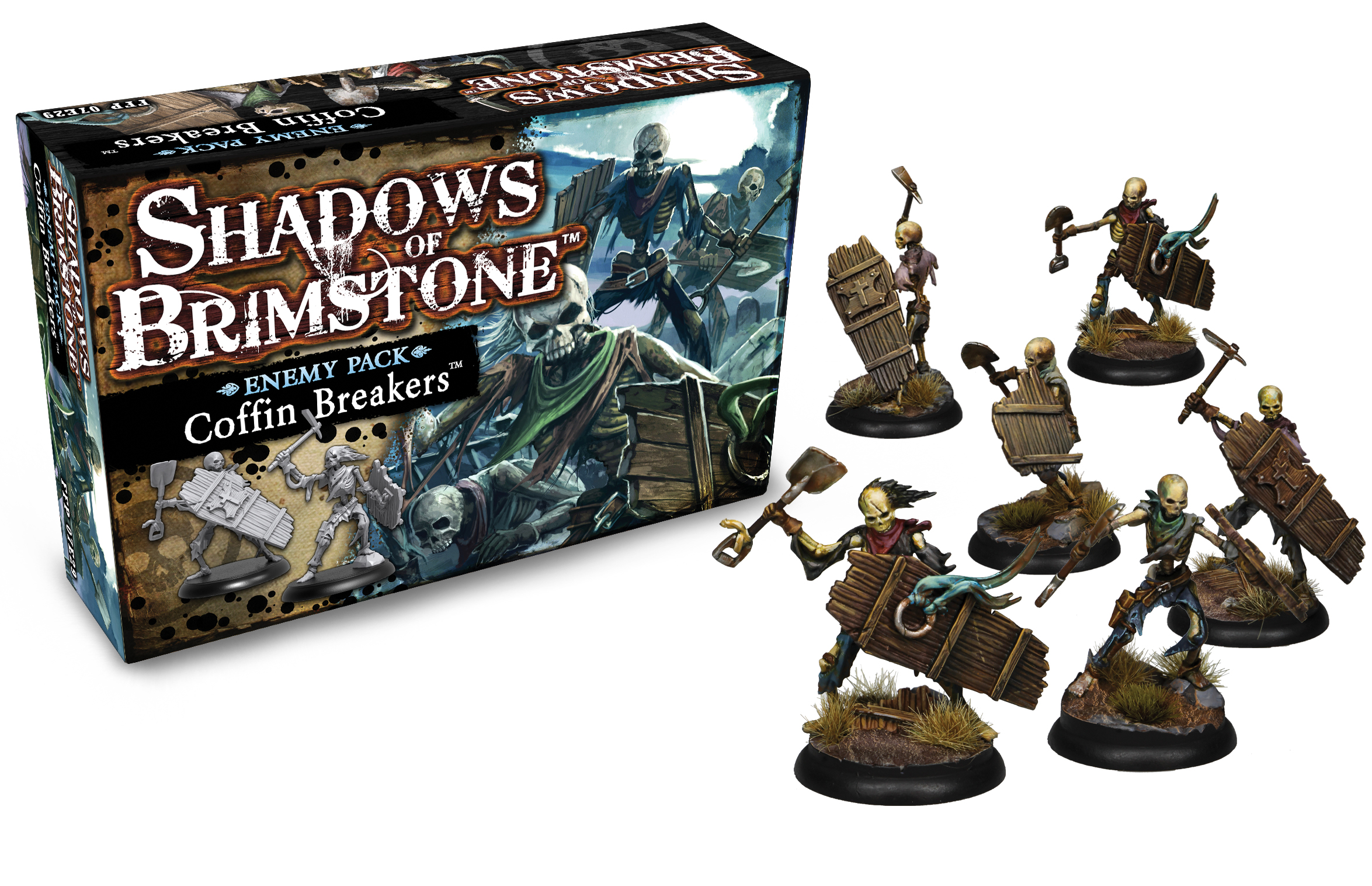 Shadows of Brimstone: Enemy Pack: Coffin Breakers  