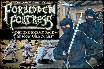 Shadows of Brimstone: Forbidden Fortress: Deluxe Enemy Pack: Shadow Clan Ninjas 