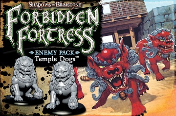 Shadows of Brimstone: Forbidden Fortress: Enemy Pack: Temple Dogs 