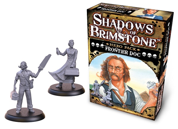 Shadows of Brimstone: Hero Pack: Frontier Doc  