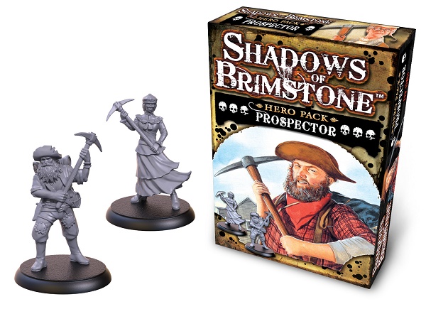 Shadows of Brimstone: Hero Pack: Prospector  