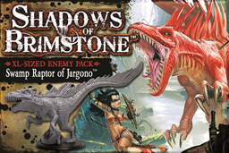 Shadows of Brimstone: XL Sized Enemy Pack: Swamp Raptor Of Jargono 