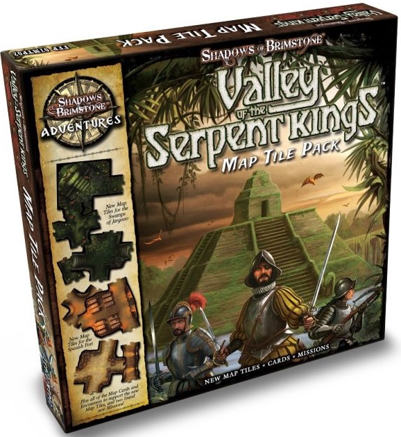 Shadows of Brimstone: Valley of the Serpent Kings: Map Tile Pack 