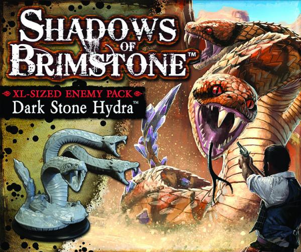 Shadows of Brimstone: XL Sized Enemy Pack: Dark Stone Hydra 