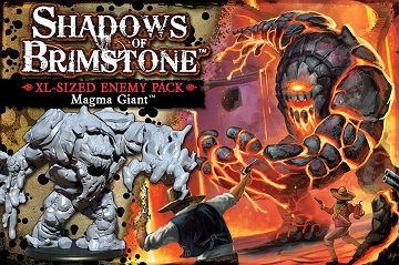 Shadows of Brimstone: XL Sized Enemy Pack: Magma Giant 