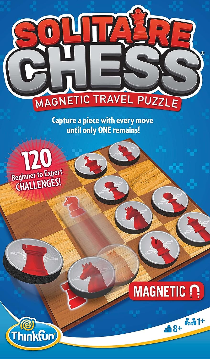 Solitaire Chess Magnetic Travel Puzzle 