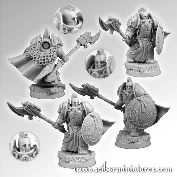 Scibor Monstrous Miniatures: Spartan SF Veteran #5 