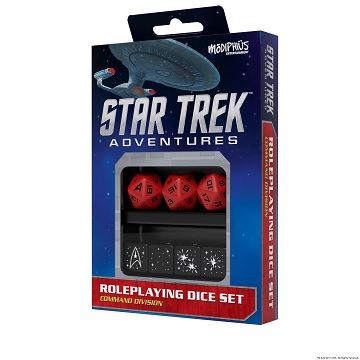 Star Trek Adventures: DICE SET - COMMAND RED 