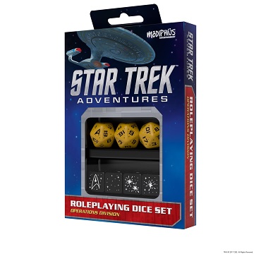 Star Trek Adventures: DICE SET - OPERATIONS GOLD 
